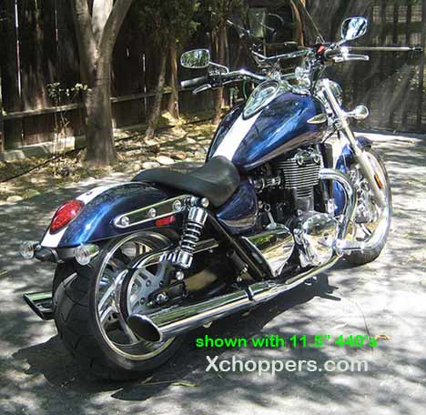 Xchopperscom Progressive Suspension 11 125 Shocks For Triumph