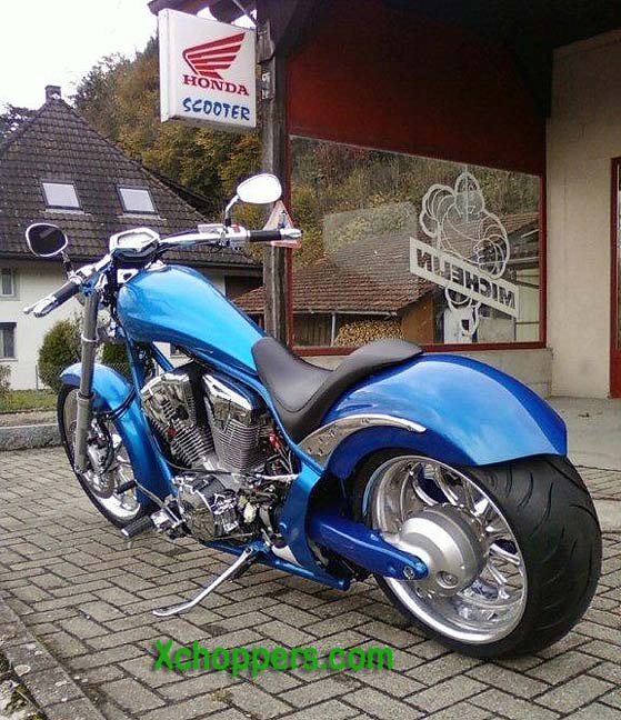 Honda fury 300 fat tire kit #6