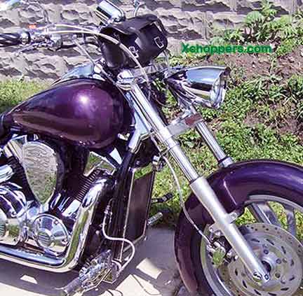 Honda vtx 1300 headlight bulb replacement #4