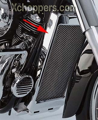 Big Bike Parts Mesh Radiator Grille for VT750