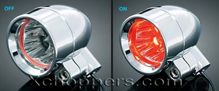 Kuryakyn RED LED Silver Bullets w/ 3/8 hollow mounting bolts Kuryakyn RED LED Silver Bullets w/ 3/8 hollow mounting bolts