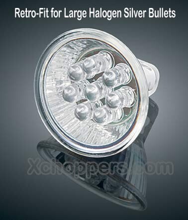 K�ryakyn Large Red L.E.D. Reflector Bulb - MR16 (ea)