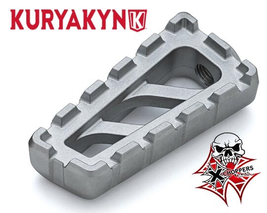 Kuryakyn Riot Shift & Brake Peg, Satin Silver - Indian Scout Kuryakyn Riot Shift & Brake Peg, Satin Silver - Indian Scout