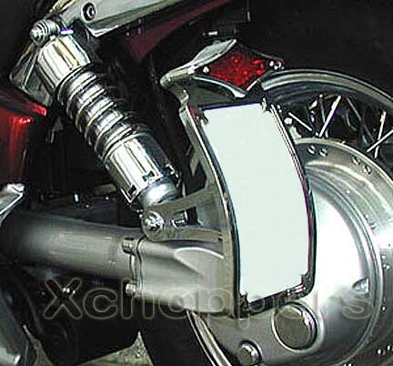 Chromed Billet Curved Sidemount Assy. - Diamond LED Taillight