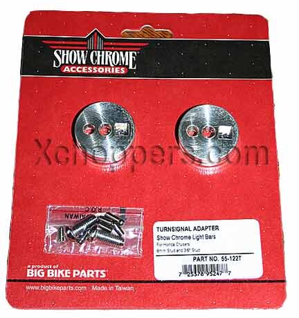 Big Bike Parts Lightbar Turn Signal Adaptors - (pair)