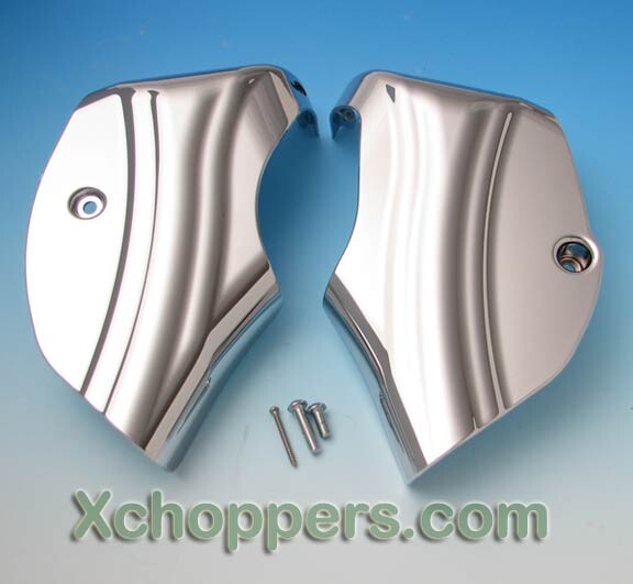 Big Bike Parts Contoured Neck Covers For VTX 1800