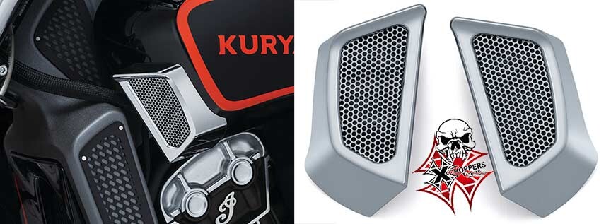 Kuryakyn Side Scoops for Indian Scout - Chrome Kuryakyn Side Scoops for Indian Scout - Chrome