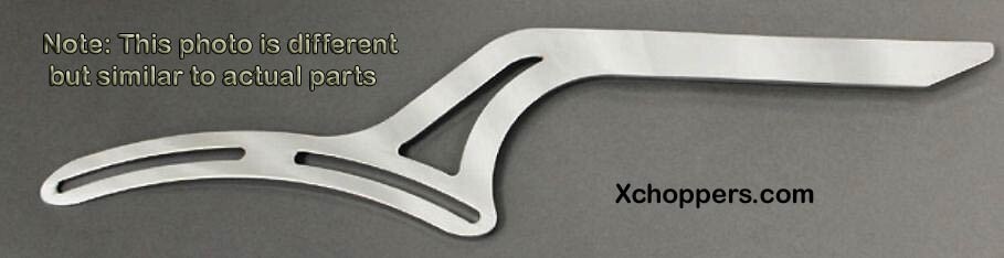 Mustang Chrome Trunk Brackets - Honda Models Mustang Chrome Trunk Brackets - Honda Models