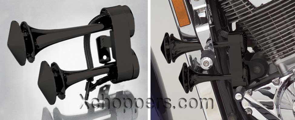 Rivco Air Horns - Multi-Application Pitch Black TM edition