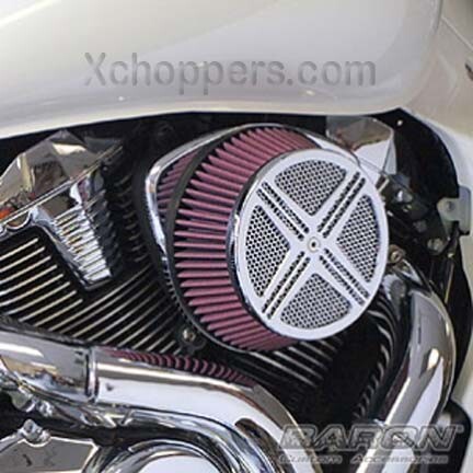 <B>LA Choppers xXx CHROME Big Air Kit - Suzuki M109 (all)</B>