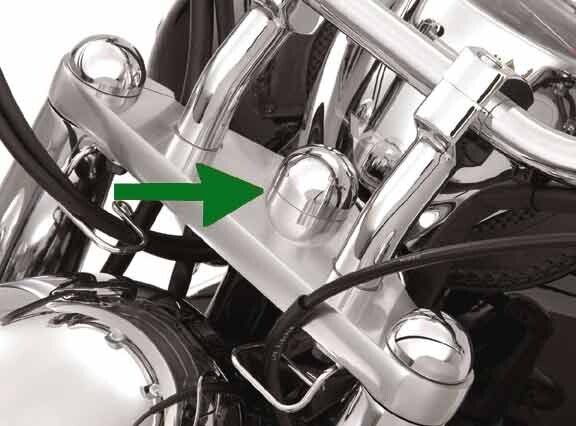 Big Bike Parts - Domed Steering Stem Cover - VTX / ETC.