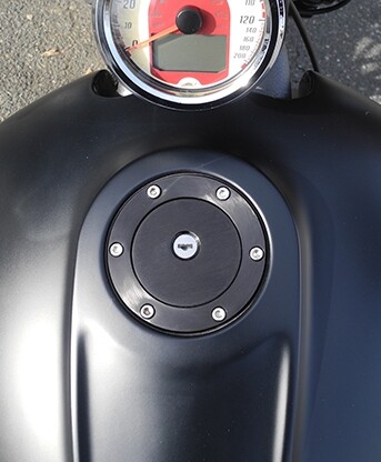 Aeromach Indian Scout Removable Gas Cap Black Aeromach Indian Scout Removable Gas Cap Black
