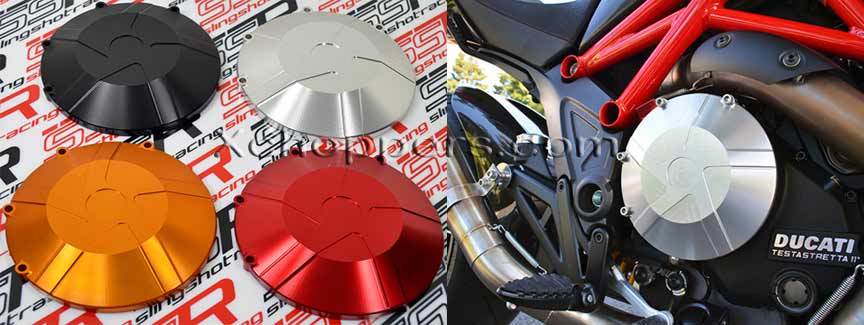 Ducati Diavel Anodized Billet Clutch Case Cover