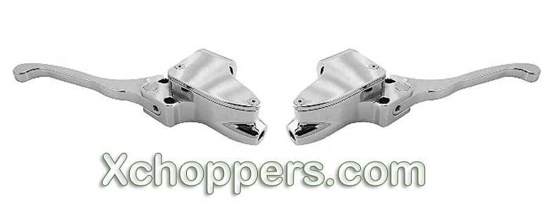 Supreme Legends Chrome Controls - Hyd. Brake / Hyd. Clutch