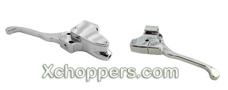 Supreme Legends Chrome Controls - Hyd. Brake / Cable Clutch