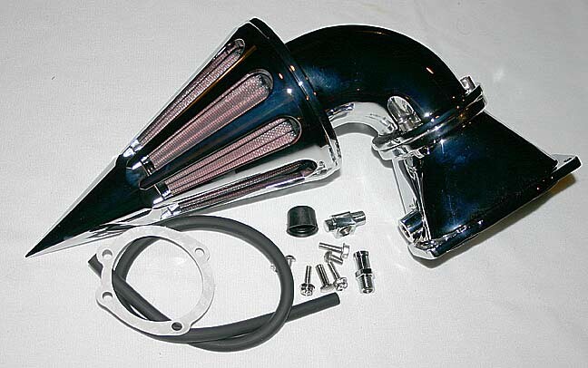 Chrome D&M Spear w/ Chrome K�ryakyn Adapter - VTX 1800 (all)