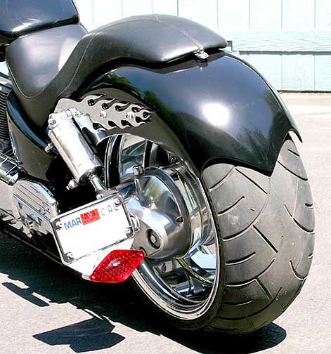 <B>X Sickles "Victory" Rear Fender for 240/250 Tires</B>