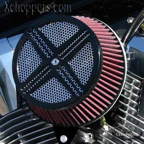 LA Choppers xXx BLACK BIG AIR KIT - Honda Fury