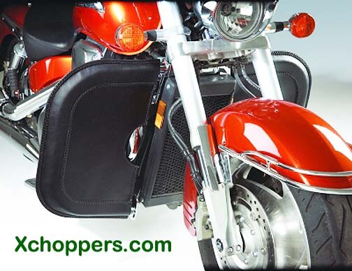 Big Bike Parts - PAC-A-DERMS WITH POUCHES (pr) - VTX 1800 R/S/N/