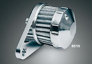 K�ryakyn Remote Chrome Crankcase Breather / Filter