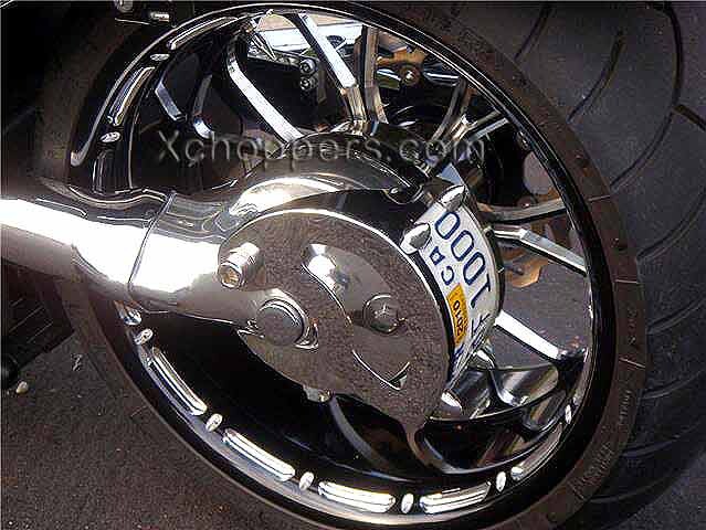 Gregg's Stainless - Vertical License Plate Mount - M109