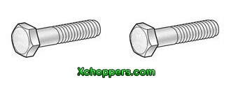 Bolts - M12 Grade 8.8 (pair) Honda VTX 1300