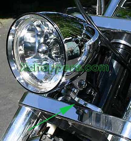 Honda vtx 1300 headlight #5