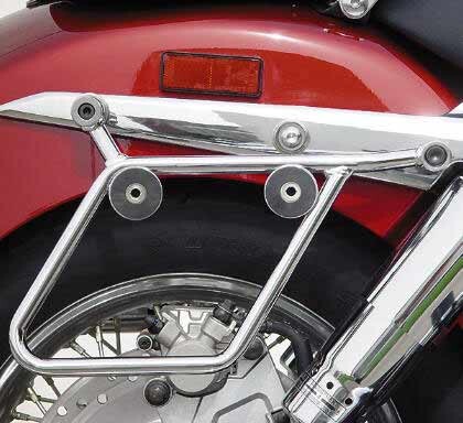 National Cycle Chrm. Saddlebag Mounts - 07+  VTX 1300 & 1800 R/S