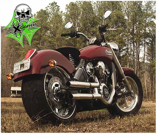 RC Components Indian Scout 240mm Wide Tire Kit