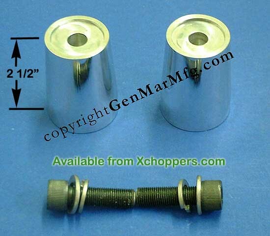 <B>Genmar - 2.5" Risers for Honda VTX 1300 C w/ "T" bars</B> <B>Genmar - 2.5" Risers for Honda VTX 1300 C w/ "T" bars</B>