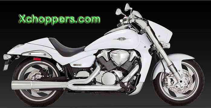 <B>Vance & Hines Pro Pipe Chrome Exhaust - Suzuki M109R</B>