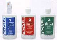 Novus Plastic Polish Combo Kit 1 + 2 + 3