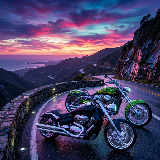 Custom High-End Motorcycle