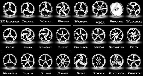 RC Wheels - 1 and 2