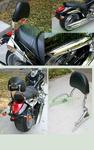 Jardine quickly removable backrest for Suzuki M109R  34-4007-01,  32-0003-01,  31-0002-01