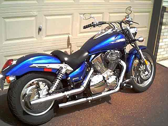 Mark Olson - Xchoppers Slip On Exhausts on Honda VTX 1300 C