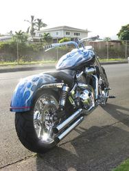 Brad DeMello - Kaneohe, Hawaii - Honda VTX 1800 C - X Sickles 200 Fender w/ LED Option