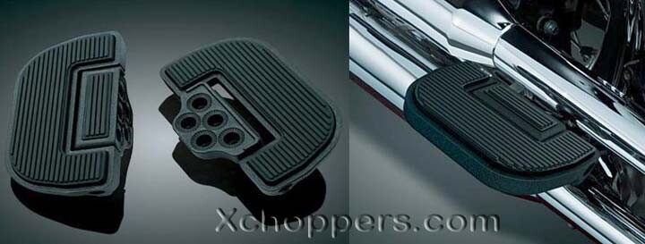 Kuryakyn Black Ribbed Floorboards