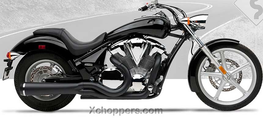 Hard Krome Black Velocity Pro VT1300 Sabre/Interstate/Stateline Hard Krome Black Velocity Pro VT1300 Sabre/Interstate/Stateline