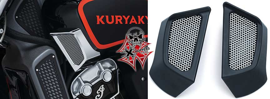 Kuryakyn Side Scoops for Indian Scout - Black