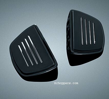 Kuryakyn Gloss Black Premium Mini Boards without Adapters (pr)