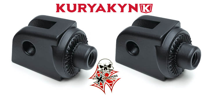 Kury. Splined Adpt. for Front Indian Scout - Satin Black