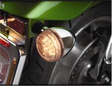 Big Bike Parts LED Amber Rear Turn Signal Conversion Kit - Honda