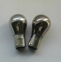 Motolume Chrome Amber Dual Filament 1157 Bulbs (Pair)