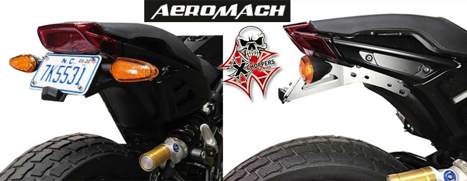 Aeromach FTR1200 High Mount License Plate Aeromach FTR1200 High Mount License Plate