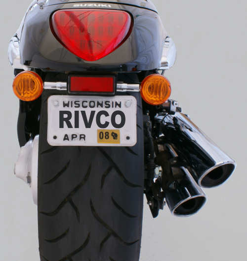 Rivco Suzuki M109 Rear Signal/License Plate Relocation Kit